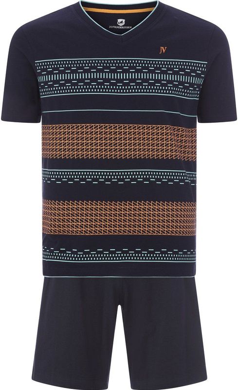 Jan Vanderstorm - RUDEWIN - Korte Pyjama - Donkerblauw