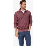 ELANDOR - Sweatshirt - Donkerrood - Met Ritssluiting - Casual Design