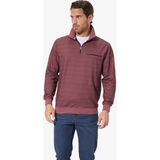 ELANDOR - Sweatshirt - Donkerrood - Met Ritssluiting - Casual Design