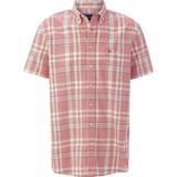 Overhemd - Rood - WARLOR - Korte Mouwen