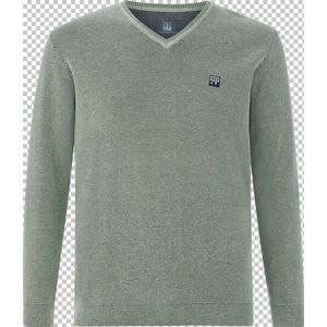 Jan Vanderstorm - KEIMO - Trui - Lichtgroen - Dubbel Gebreide Textuur