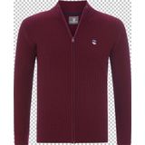 Jan Vanderstorm - ONERVA - Gebreid Vest - Donkerrood