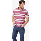 ILRON - Poloshirt - Gestreept - Kraag met Contraststiksels - Comfortabele Pasvorm