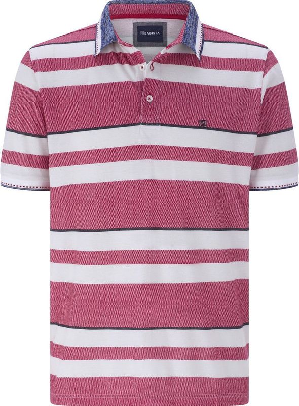 ILRON - Poloshirt - Gestreept - Kraag met Contraststiksels - Comfortabele Pasvorm