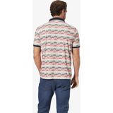 Poloshirt ILLIAN rood patroon