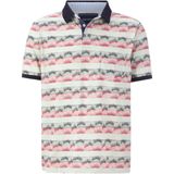 Poloshirt ILLIAN rood patroon