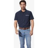 Overhemd met korte mouwen SORIANEZ donkerblauw
