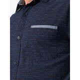 Overhemd met korte mouwen SORIANEZ donkerblauw