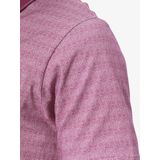 Poloshirt ORDOR fuchsia patroon