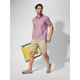 Poloshirt ORDOR fuchsia patroon