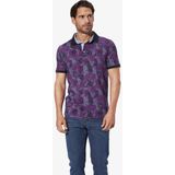Poloshirt GARLEN lila patroon