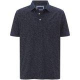 FALDIN - Poloshirts - Bloemenpatroon - Korte Mouwen - 2-Pack