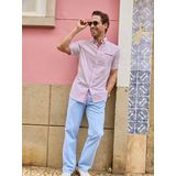 LENDIR - Overhemd - Rood Gestreept