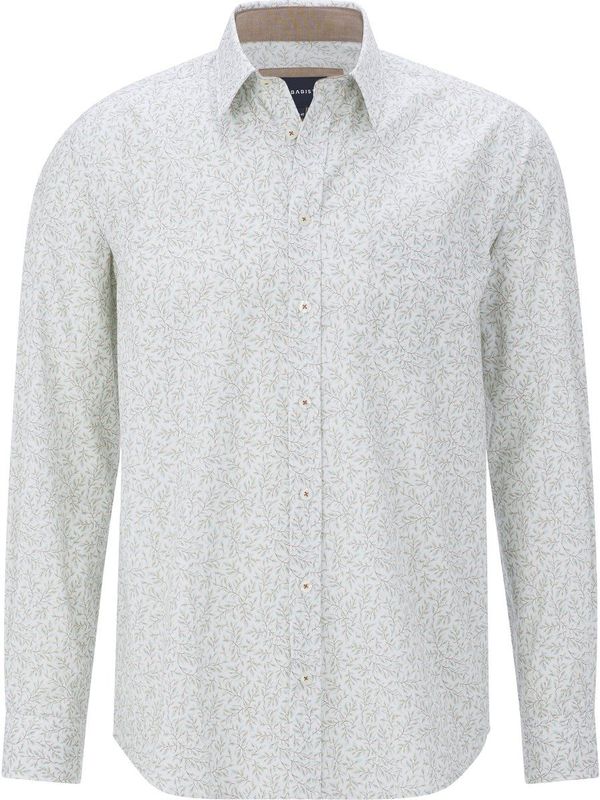 Overhemd HALDIR - Beige - Patroon