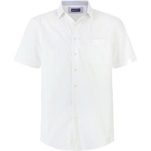 Overhemd - Wit - EVARISTO - Korte Mouwen