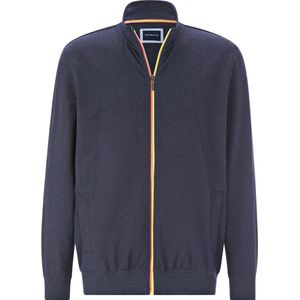 ULVIN - Sweatjack - Gemêleerd - Hoge Kraag - Elastische Manchetten