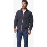 ULVIN - Sweatjack - Gemêleerd - Hoge Kraag - Elastische Manchetten