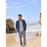 ULVIN - Sweatjack - Gemêleerd - Hoge Kraag - Elastische Manchetten