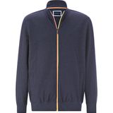 ULVIN - Sweatjack - Gemêleerd - Hoge Kraag - Elastische Manchetten