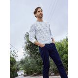 WENCESLAS - Trui - Wit - Gebreid Patroon