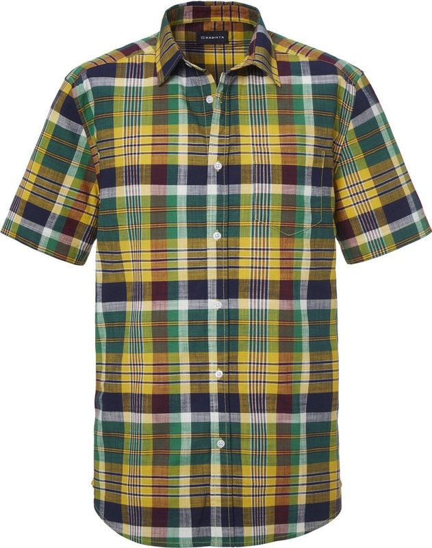 Babista - GIVITE - Overhemd - Groen - Korte Mouwen