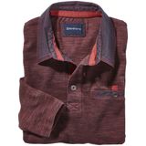 Babista - ZUPATERRI - Poloshirt - Donkerrood - Lange Mouwen