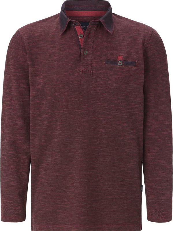 Babista - ZUPATERRI - Poloshirt - Donkerrood - Lange Mouwen