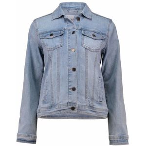 Hailys - LS C DJK Ma44cy - Denim Jas - Blauw - Katoen/Polyester/Elastaan