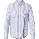 Klassieke Blouse - Gestreept - Viscose - Lange Mouwen - Losse Pasvorm