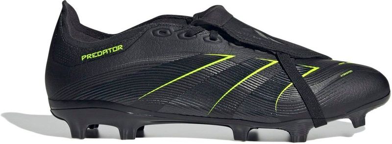 adidas - PREDATOR LEAGUE - Voetbalschoenen - Core Black/Carbon/Lucid Lemon - 45 1/3 EU