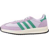 Adidas - Run 70s 2.0 - Sneakers - Zwart - Leren Bovenwerk - Cloudfoam Demping