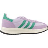Adidas - Run 70s 2.0 - Sneakers - Zwart - Leren Bovenwerk - Cloudfoam Demping
