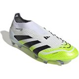 adidas - Predator Elite - Voetbalschoenen - Wit Zwart Neongeel - Synthetisch