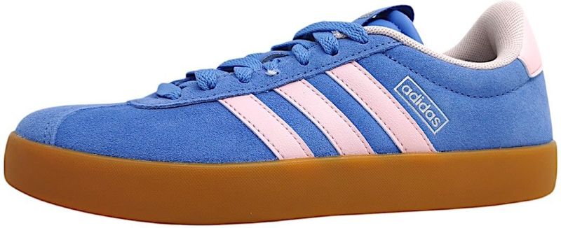 Adidas - Vl Court 3.0 - Sneakers - Zwart - Gecoated Leer