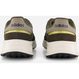 Adidas - Run 84 - Schoenen - Grijs - Textiel en Leer - Cloudfoam Demping