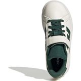 adidas Uniseks-Kind GRAND COURT 2.0 SHOES CHILDREN, Off White/Collegiate Green/Core Black, 30 EU