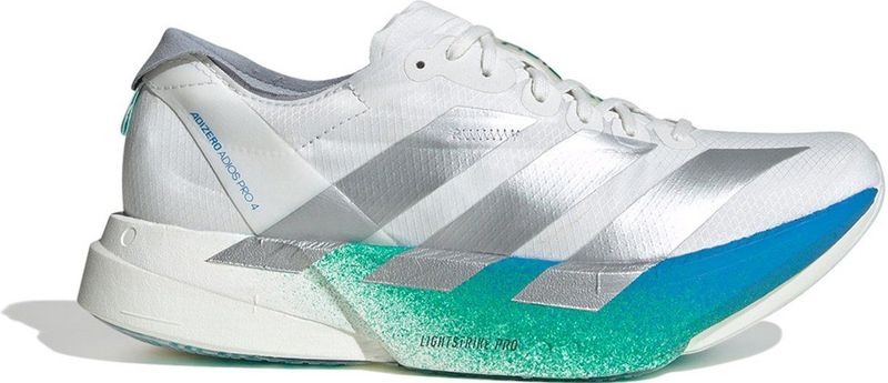 Adidas - Adizero Adios Pro 4 - Schoenen - Wit - Textiel