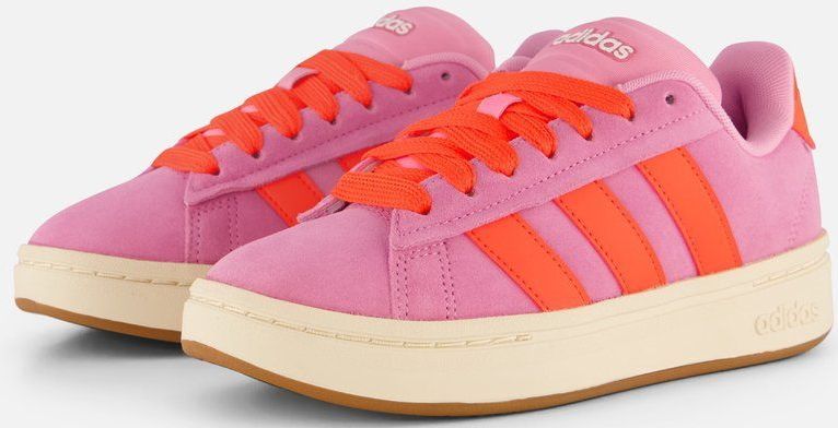 Adidas Grand Court Alpha Sneakers - Wit - Synthetisch Leer - Cloudfoam Middenzool