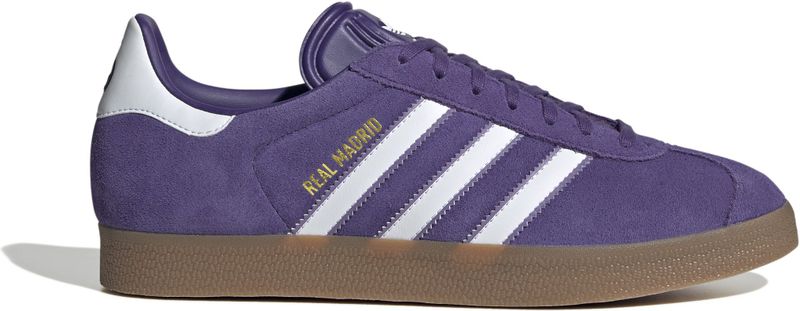 adidas Originals - Gazelle - Sneakers - Purple - Suède - Real Madrid Embleem