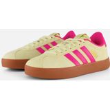 adidas - VL COURT 3.0 - Sportschoenen - Powder Yellow/Shock Pink/Gold