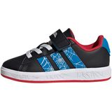 ADIDAS - Grand Court Spider-Man - Sneakers - Zwart - Synthetisch Materiaal