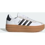 adidas uniseks-kind VL COURT BOLD SHOES JUNIOR, Cloud White/Core Black/Gum, 35 1/2 EU
