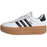 adidas uniseks-kind VL COURT BOLD SHOES JUNIOR, Cloud White/Core Black/Gum, 35 1/2 EU