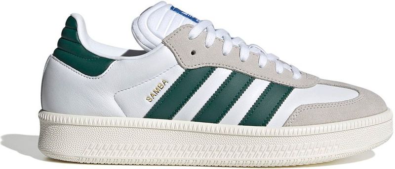 adidas - Samba XLG - Sportschoenen - Zwart - Leer - Rubberen Buitenzoal