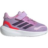adidas - RUNFALCON 5 - Turnschoenen - Powder Plum/Aurora Plum/Lucid Red