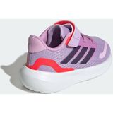 adidas - RUNFALCON 5 - Turnschoenen - Powder Plum/Aurora Plum/Lucid Red