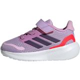 adidas - RUNFALCON 5 - Turnschoenen - Powder Plum/Aurora Plum/Lucid Red