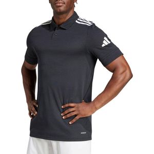 adidas - Poloshirt - Blauw - Polyester/Gerecycled Katoen