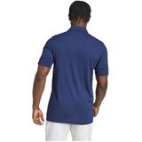 adidas - Poloshirt - Blauw - 65% Polyester Gerecycled, 35% Katoen