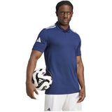 adidas - Poloshirt - Blauw - 65% Polyester Gerecycled, 35% Katoen